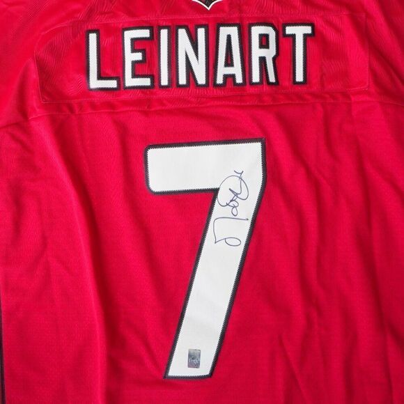 Reebok Matt Leinart #7 Arizona Cardinals Autograph Signed Football Jersey XL - Picture 1 of 10